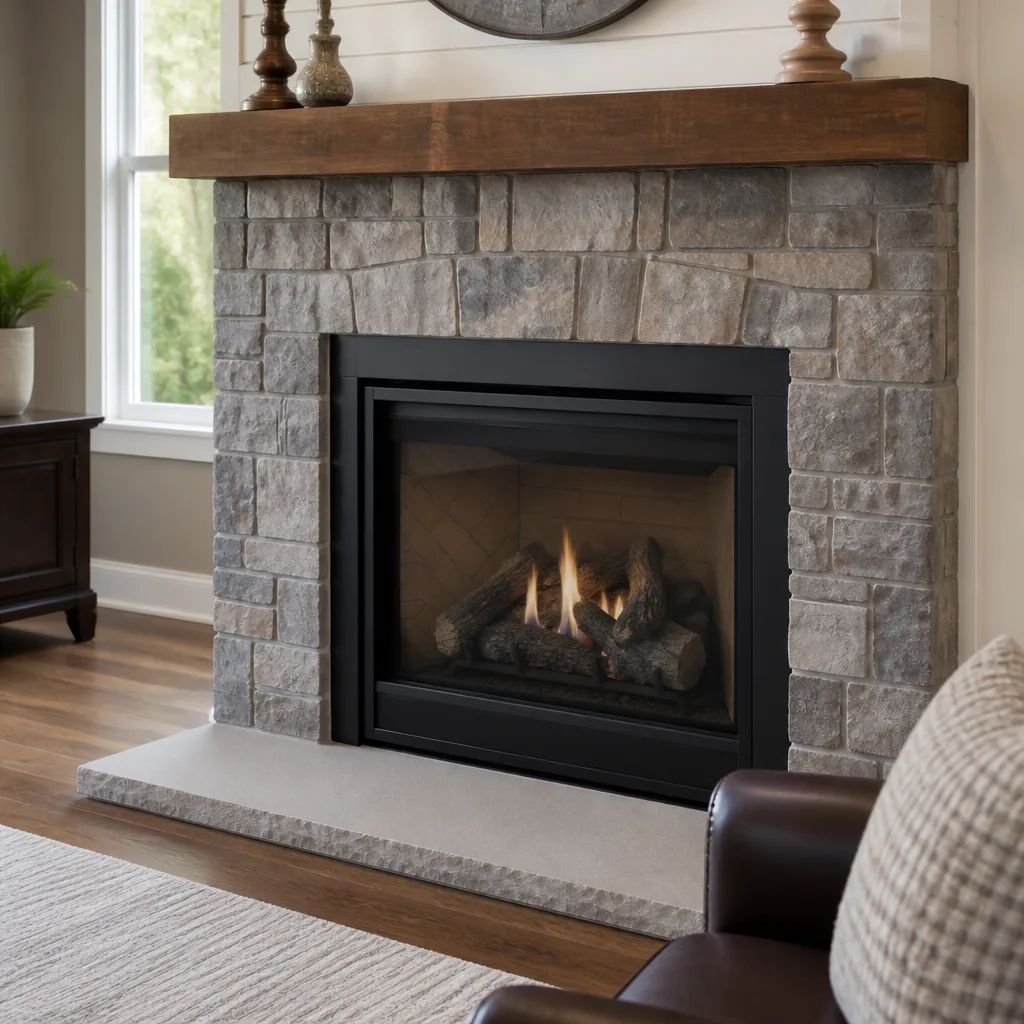 Gas fireplace service